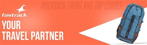 Buy Fastrack 45Ltrs Blue Rucksack (A0725NBL01) at Amazon.in