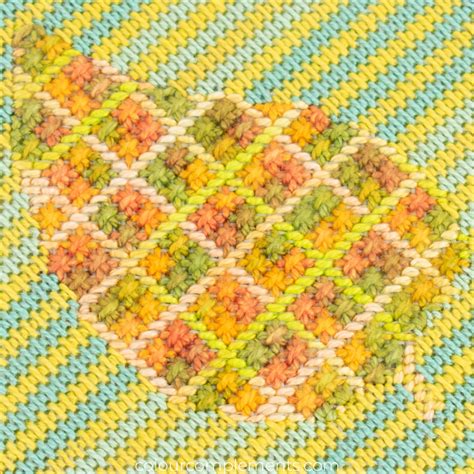 Layers Of Leaves Needlepoint