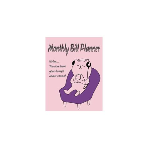 Monthly Bill Planner: Bill Planner Notebook | | Ubuy India