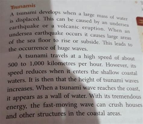 Tsunami is a topic_ 1.introduction 2.content 3.disadvantages 4.how we ...