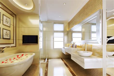 400平景怡湾欧式风格别墅浴室装修效果图_太平洋家居网图库