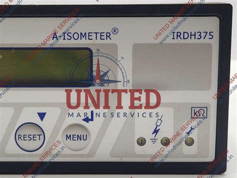 BENDER IRDH375-435 INSULATION MONITORING DEVICE B91065000 SOFTWARE D183 ...