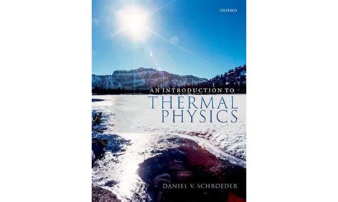 AN INTRODUCTION TO THERMAL PHYSICS : Schroeder, Daniel V.: Amazon.in: Books