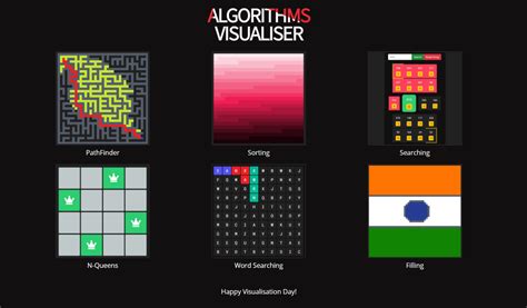 Algorithm Visualization Project 的图像结果