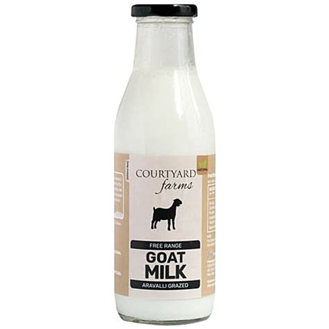 Buy Courtyard Farms Goat Milk Online at Best Price of Rs null - bigbasket