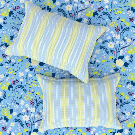 Buy BICHAUNA Amelia Cotton 4Pcs Floral Printed Double Bed-In-A-Bag Set ...