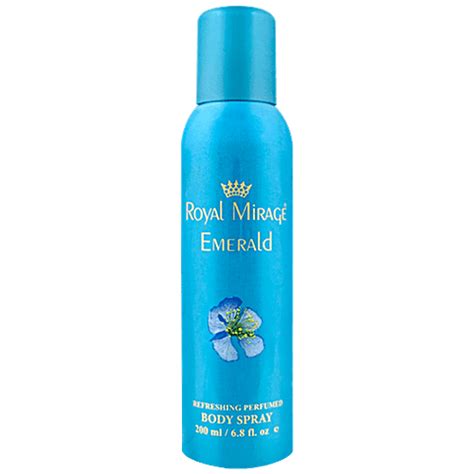 Buy Royal Mirage Emerald Deodorant Perfumed Body Spray - Provides Long ...