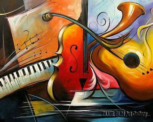 Image result for Musical Instruments Painting