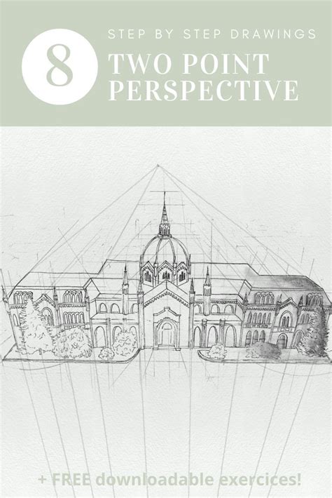 Image result for Simple Two-Point Perspective Drawing