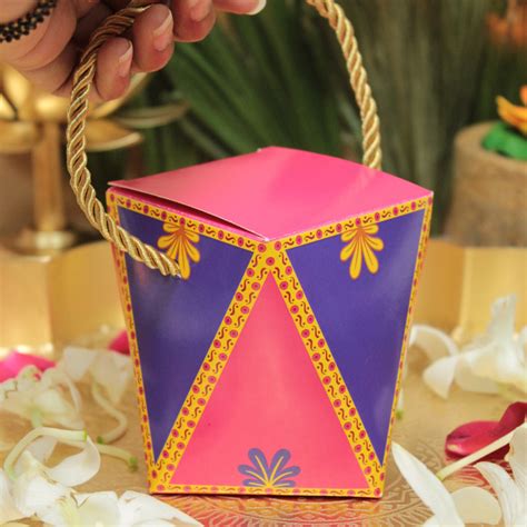 Diwali Hexagon Box (3x3x3.75 Inches) – PACLIO-e-OLIO