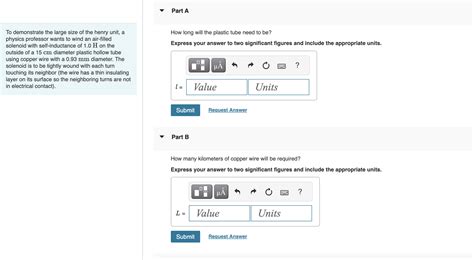 Solved To demonstrate the large size of the henry unit, a | Chegg.com