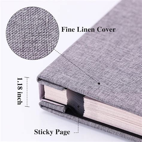 Vienrose Large Self Adhesive Photo Album with India | Ubuy