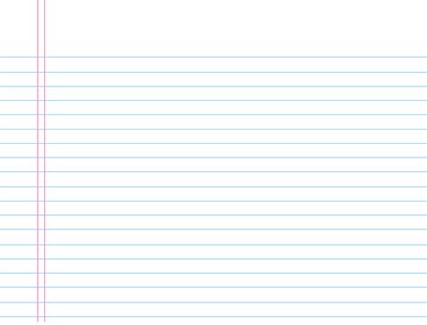 Notebook Paper Clip Art