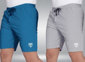 Men Grey, Light Blue Basic Shorts Price in India - Buy Men Grey, Light ...
