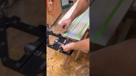 Track saw square from Microb Wood #tracksaw #square #woodworkingtools # ...
