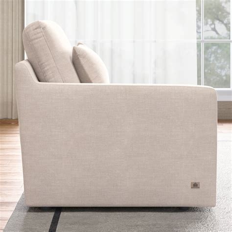 Buy Nolan Fabric 1-Seater Left Arm Sofa - Beige from Home Centre at ...