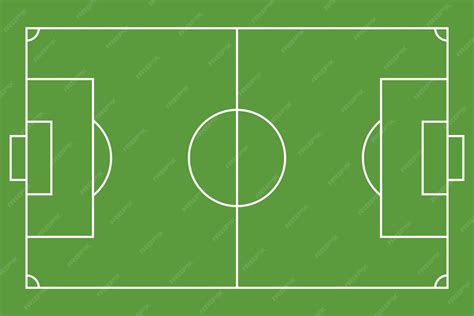 Vector File Image of Football Pitch 的图像结果