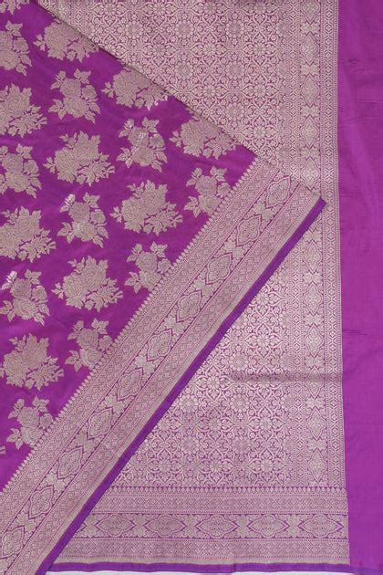 Vaanya Banaras Brocade Purple Saree | Kankatala