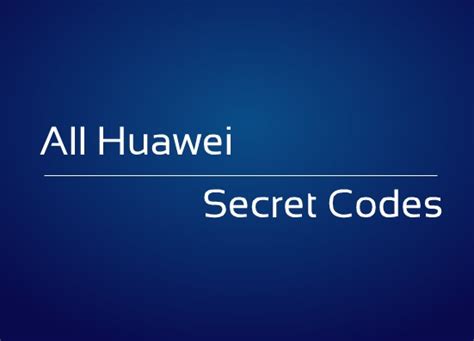 Image result for How to Find Huawei Phone Encryption Code