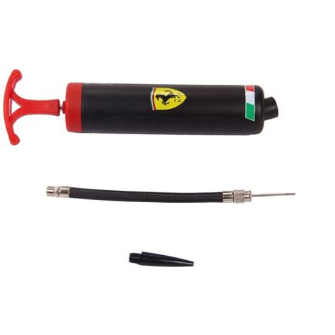 FERRARI 8 INCH HAND PUMP : BLACK | Sameo