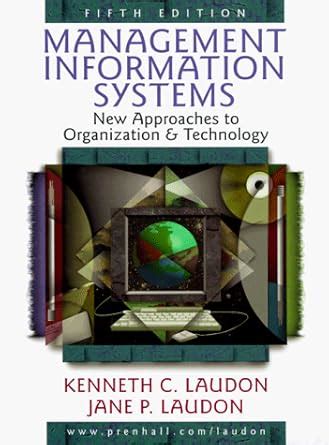 Buy Management Information Systems: New Approaches to Organization and ...