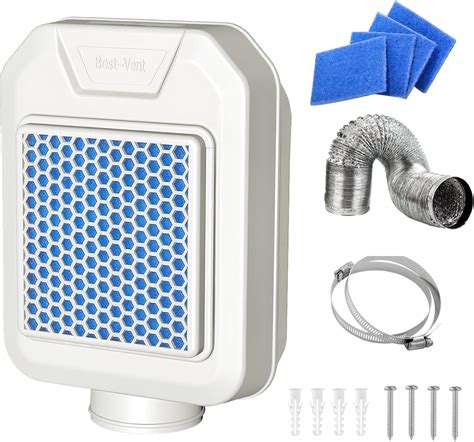 Amazon.com: Best Vent Indoor Dryer Vent, Upgrade Dryer Vent with Flap ...