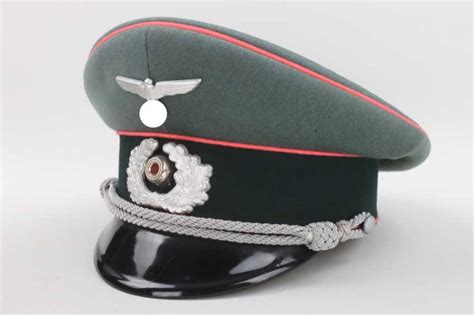 ratisbon's | Heer Panzer troops visor cap for officers - EREL ...