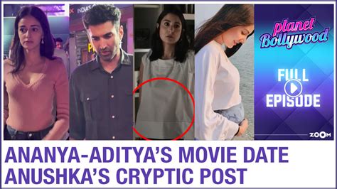 Aditya-Ananya's ROMANTIC movie date | Anushka Sharma’s CRYPTIC post on ...