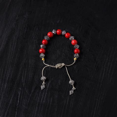 Handcrafted Wooden Bead GS Bracelet