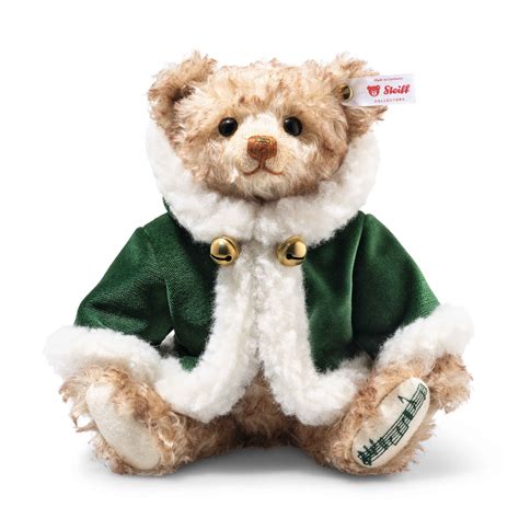 Noel Christmas Teddy bear, 28 cm, light brown - Steiff.com
