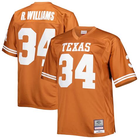 Mitchell Ness Ricky Williams Texas Texas Longhorns Big Tall Throwback ...