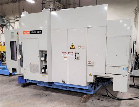 Mazak Variaxis 630 5X Dual Pallet 5-Axis Vertical Machining Center ...