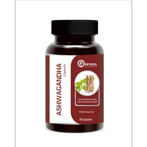 ASHWAGANDHA CAPSULES Opsons Biotech