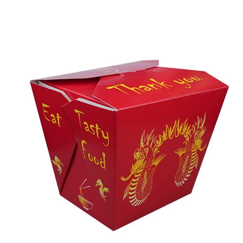 Asian Paper Take out Container( Square Food Pail) – Thoran Papers