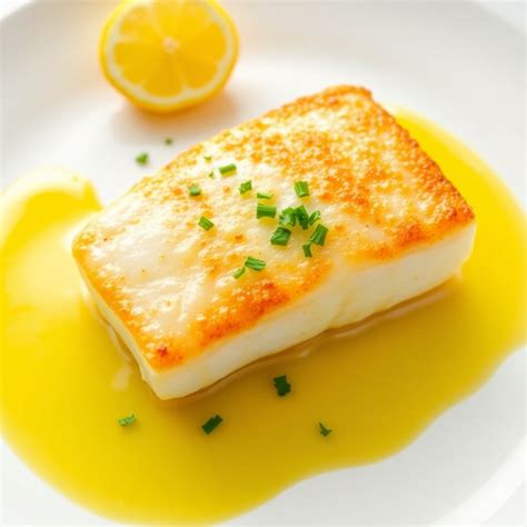 Pan-Seared Cod with Lemon Garlic Butter Recipe | cookAIfood
