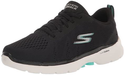 Buy Skechers Womens Go Walk 6 Walking Shoes Vegan High-Rebound Ultra ...