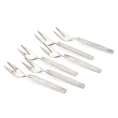 Buy Embassy (Classic by Embassy) Coffee/Fruit Fork, Pack of 6 ...