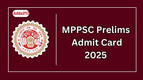 Image result for MPPSC Admit Card PDF