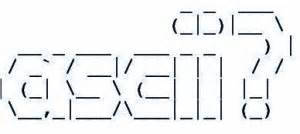 ASCII Resume Example 的图像结果