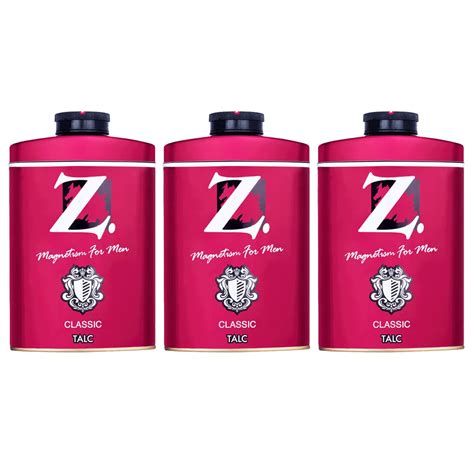 Z Magnetism Classic Deodorizing Talcum Powder for Men | Signature Woody ...