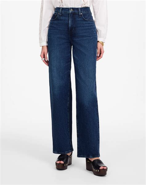The Petite Perfect Vintage Wide-Leg Jean | Madewell