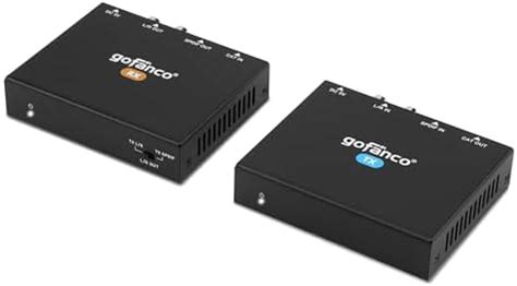 gofanco Audio Extender Over CAT6/7 – Zero Latency, Embedded DAC, Ultra ...