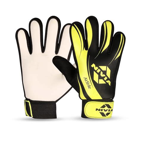 Buy Nivia Air Strike Goalkeeper Gloves for Men & Women, Football ...