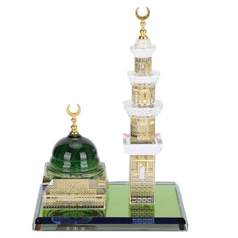 Pssopp Crystal Collectible Figurines Muslim Kaaba Model Kaaba Replica ...