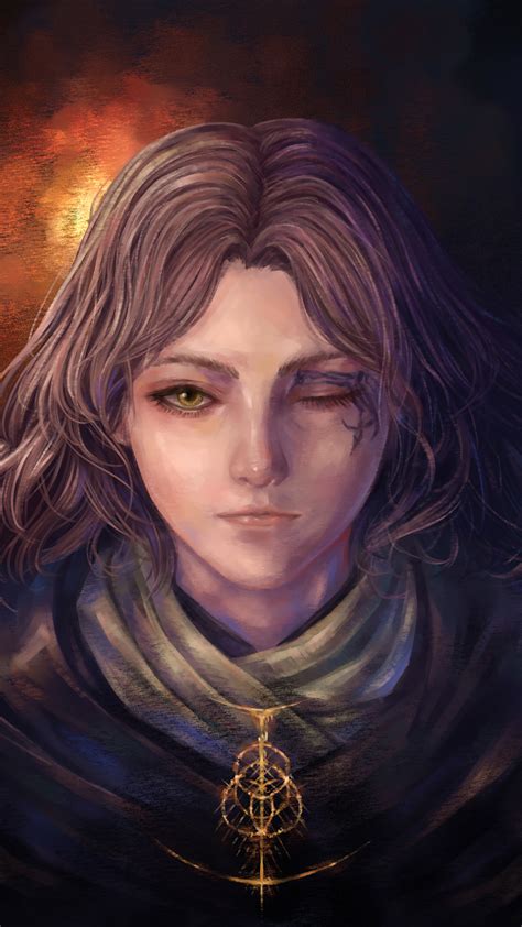 Melina Elden Ring Art 4K #8021f Wallpaper iPhone Phone