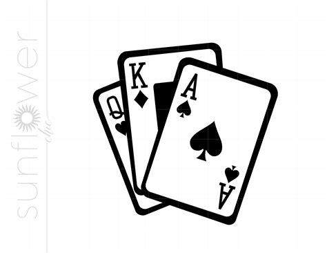 Playing Cards SVG | Playing Cards Clipart | Playing Cards Cut File for ...