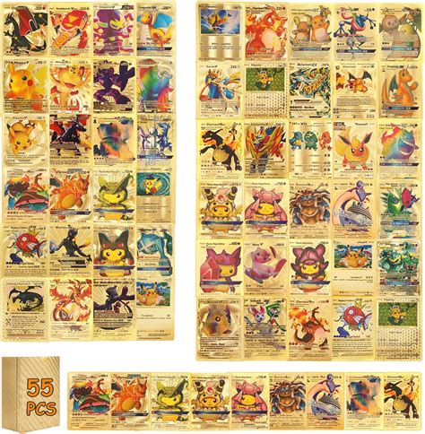 Hovith 55 PCS Gold Foil Assorted Cards TCG Deck Box with V India | Ubuy