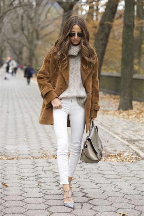 10 Ways to Wear White Jeans All Winter Long | Glamour