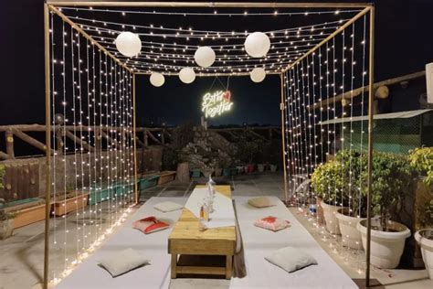 Better Together Terrace Seating Decoration At Home In Delhi