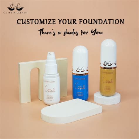 Cuffs N Lashes Cover Capsule Hydrating Foundation – CUFFS N LASHES